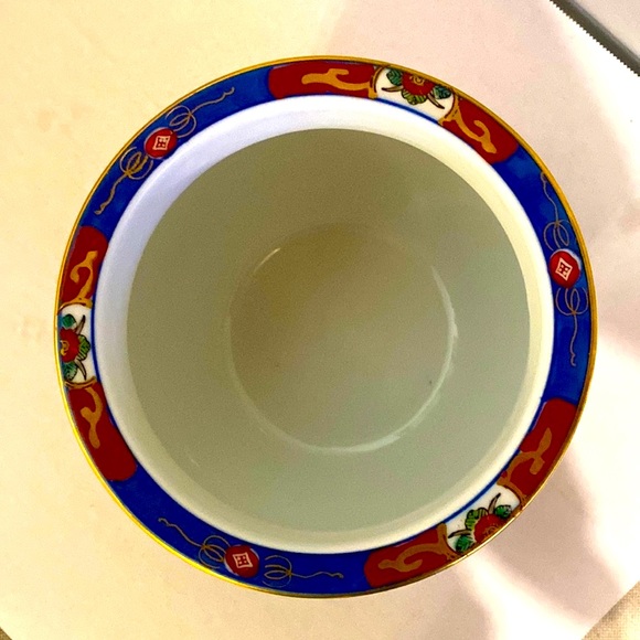 Gold Imari Accents Vtg Gold Imari Handpainted Vase Poshmark